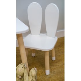 Detská stolička - Ušká - biela, Ourbaby