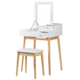 Kozmetický stolík so zrkadlom, MODERNHOME