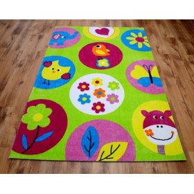 Detský koberec Veselé krúžky