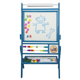 Detská magnetická tabuľa modrá