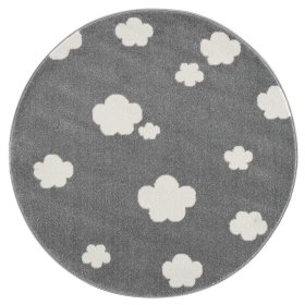 Detský koberec Sky Cloud - šedý, LIVONE