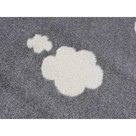 Detský koberec Sky Cloud - šedý, LIVONE