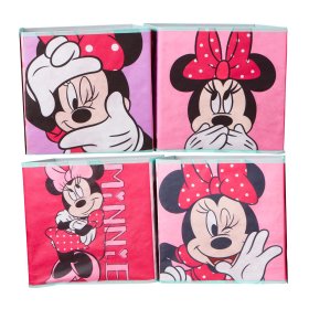 Štyri úložné boxy - Minnie Mouse, Moose Toys Ltd , Minnie Mouse