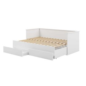 Rozkladacia posteľ HELIOS 200x80 cm - biela