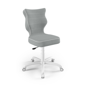 Ergonomická stolička k písaciemu stolu upravená na výšku 159-188 cm - šedá, ENTELO