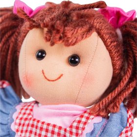 Bigjigs Toys Látková bábika Melody 34 cm, Bigjigs Toys