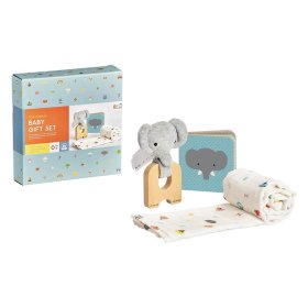 Petit Collage Darčekový set pre bábätká slon, Petit Collage