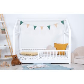 Montessori domčeková posteľ Elis biela, Ourbaby®