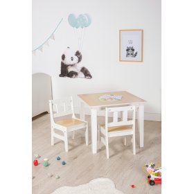 Detský stôl so stoličkami Natural, Ourbaby®