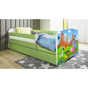 Detská posteľ so zábranou Ourbaby - Safari, Ourbaby®