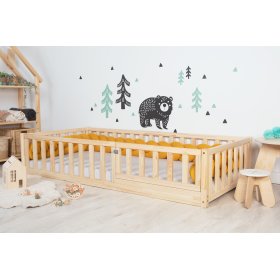 Detská nízka posteľ Montessori Bear, Spokojny Sen