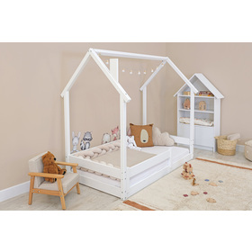 Detská Montessori posteľ Chimney biela, Ourbaby®