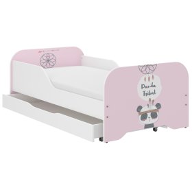 Detská posteľ MIKI 160 x 80 cm - Panda, Wooden Toys