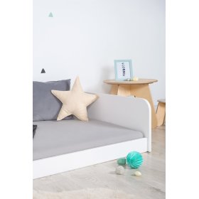 Montessori drevená posteľ Sia - biela