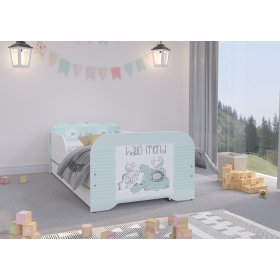 Detská posteľ MIKI 160 x 80 cm - Priatelia, Wooden Toys