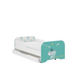 Detská posteľ MIKI 160 x 80 cm - Sloník, Wooden Toys